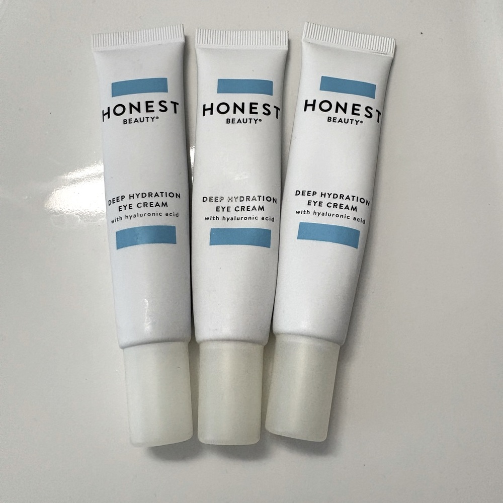 Honest Beauty deep hydration eye cream - 3 tubes slightly used